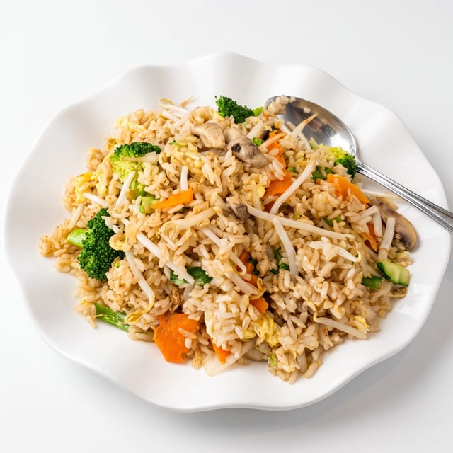 Vegetable Fried Rice 蔬菜炒飯.